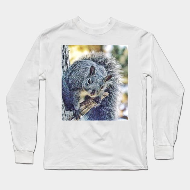 Curious woodland creature Long Sleeve T-Shirt by Photography_fan